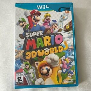 Wii U - Super Mario 3D world - Nintendo - rated E